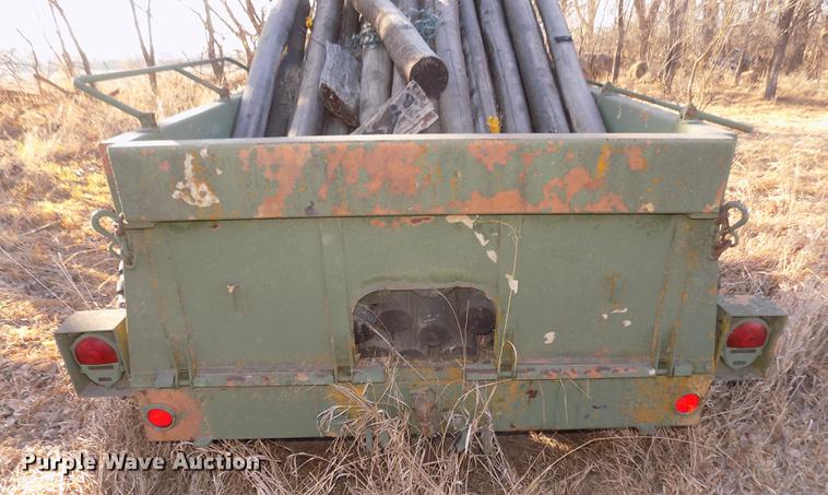 image for item DD2849 1982 America Development Corp. M-332 utility trailer