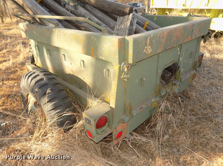 image for item DD2849 1982 America Development Corp. M-332 utility trailer