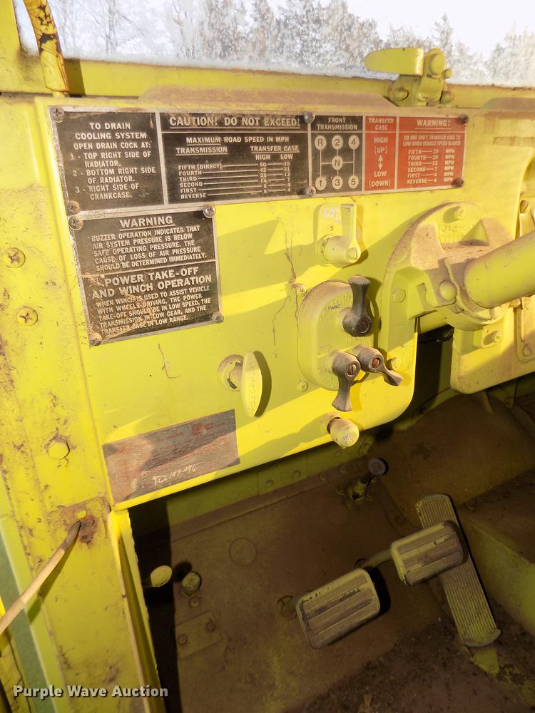 image for item DD2850 1957 Reo M35 tank truck