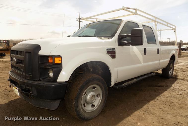 image for item DD2869 2008 Ford F250 Super Duty XL Crew Cab pickup truck