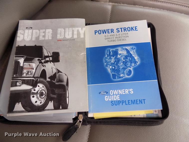 image for item DD2869 2008 Ford F250 Super Duty XL Crew Cab pickup truck