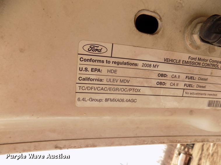 image for item DD2869 2008 Ford F250 Super Duty XL Crew Cab pickup truck