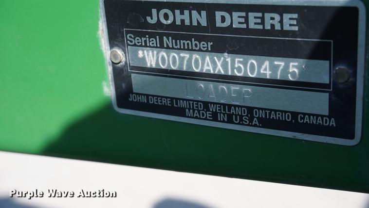 image for item DE3153 1997 John Deere 955 MFWD tractor