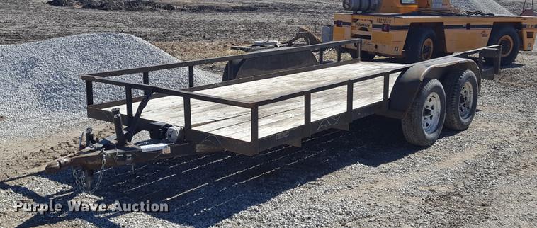 image for item DF3544 2006 East Texas Longhorn utility trailer