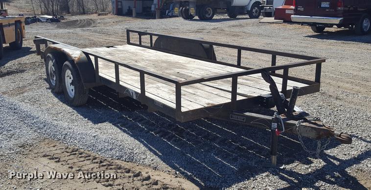 image for item DF3544 2006 East Texas Longhorn utility trailer