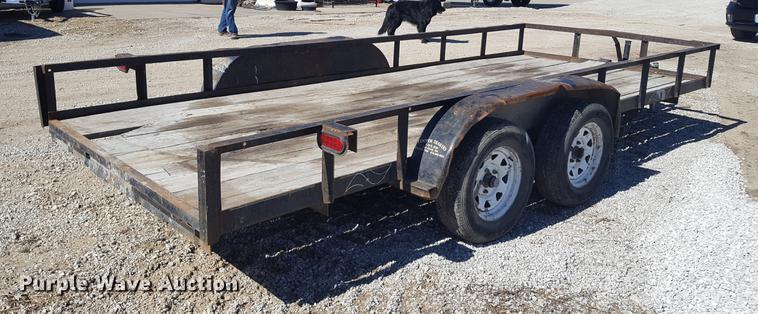 image for item DF3544 2006 East Texas Longhorn utility trailer