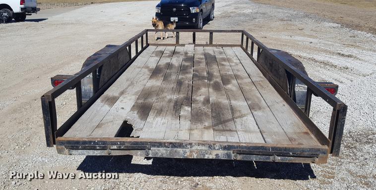 image for item DF3544 2006 East Texas Longhorn utility trailer