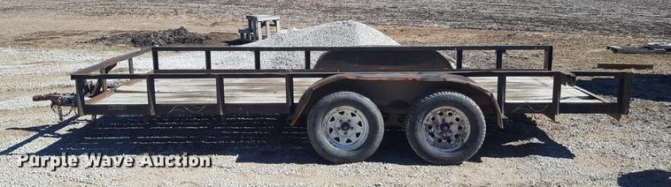 image for item DF3544 2006 East Texas Longhorn utility trailer