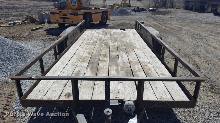 image for item DF3544 2006 East Texas Longhorn utility trailer