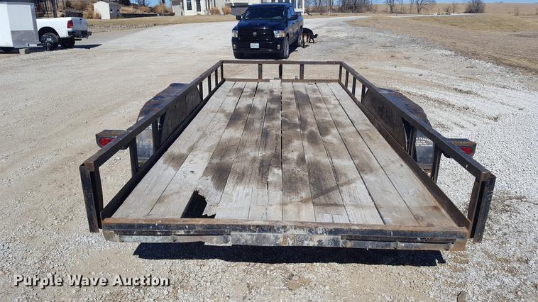 image for item DF3544 2006 East Texas Longhorn utility trailer