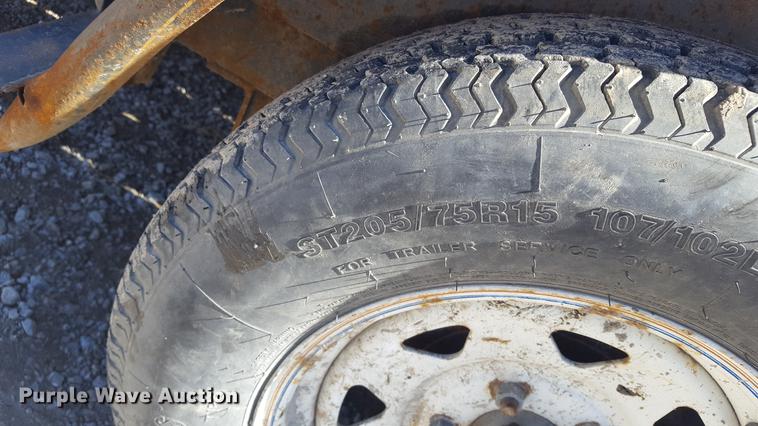 image for item DF3544 2006 East Texas Longhorn utility trailer