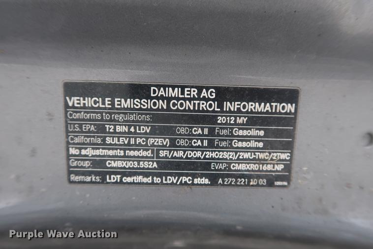 image for item DF3571 2012 Mercedes Benz GLK350 SUV