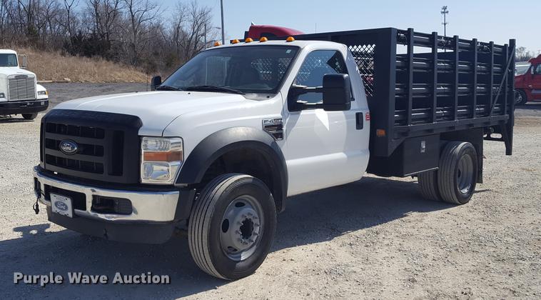 image for item DF3580 2009 Ford F450 Super Duty flatbed truck