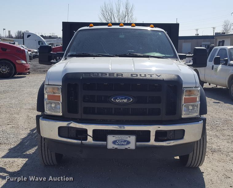 image for item DF3580 2009 Ford F450 Super Duty flatbed truck