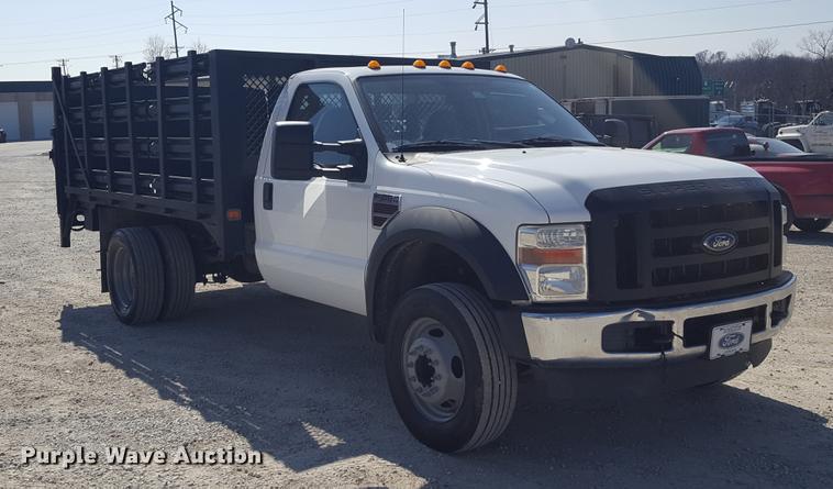 image for item DF3580 2009 Ford F450 Super Duty flatbed truck