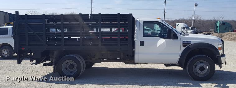 image for item DF3580 2009 Ford F450 Super Duty flatbed truck