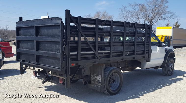 image for item DF3580 2009 Ford F450 Super Duty flatbed truck