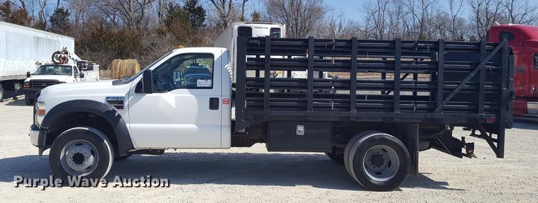 image for item DF3580 2009 Ford F450 Super Duty flatbed truck