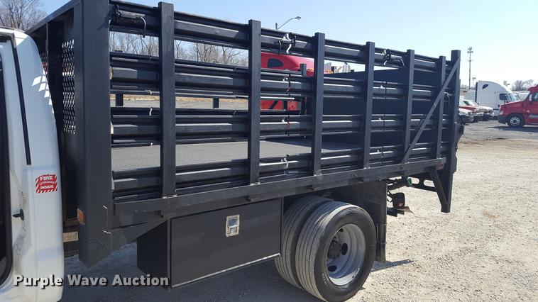 image for item DF3580 2009 Ford F450 Super Duty flatbed truck