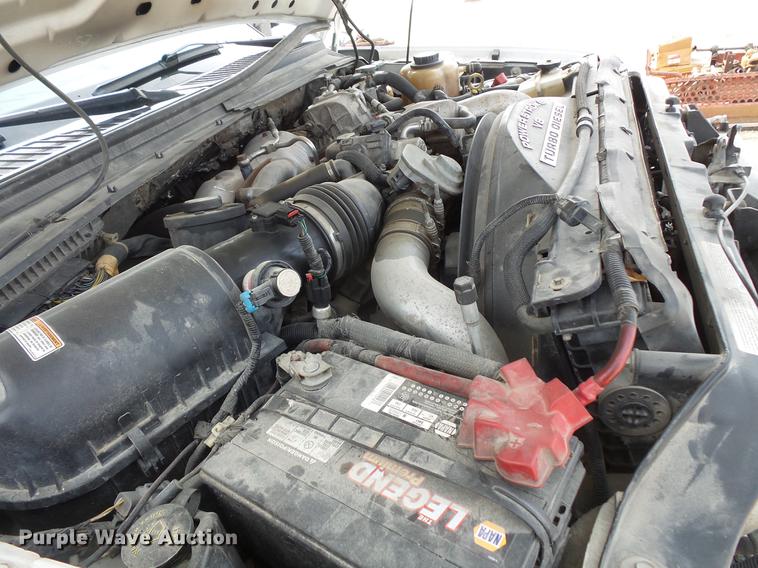 image for item DV9538 2008 Ford F350 Super Duty Crew Cab utility bed pickup truck