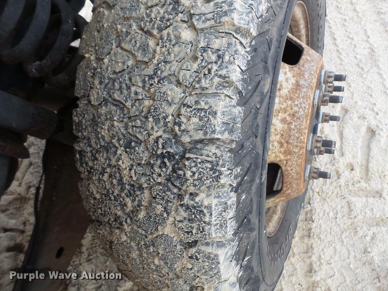 image for item DV9538 2008 Ford F350 Super Duty Crew Cab utility bed pickup truck