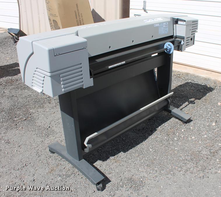 image for item DZ9860 Hewlett Packard C7770B plotter printer