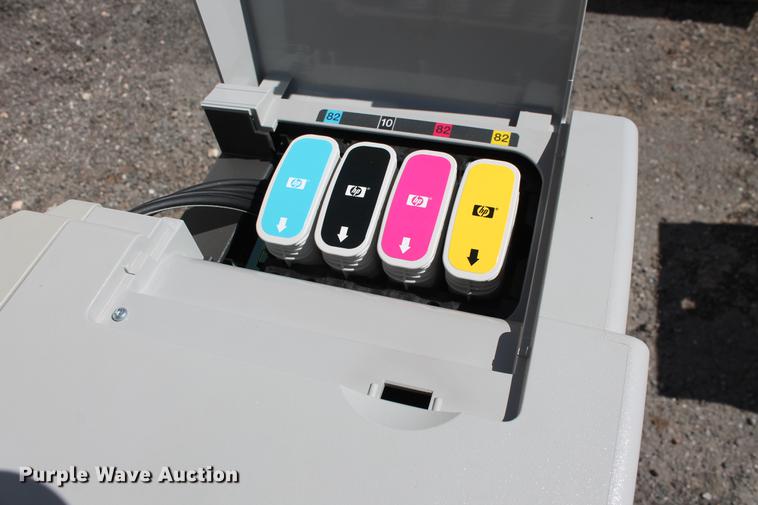 image for item DZ9860 Hewlett Packard C7770B plotter printer