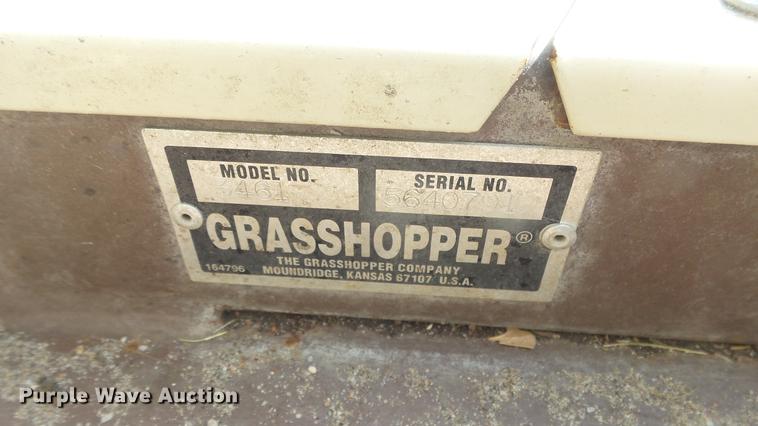 image for item EA9828 Grasshopper 729 ZTR lawn mower