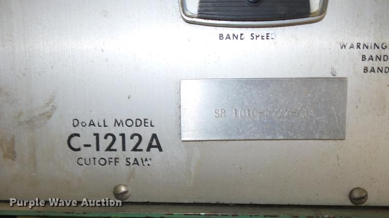 image for item EA9857 DuAll C-1212A cut-off saw