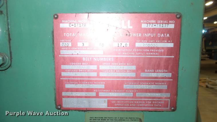 image for item EA9857 DuAll C-1212A cut-off saw