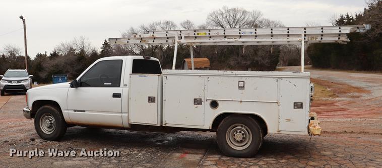 image for item EJ9791 1997 Chevrolet C2500 utility bed pickup truck