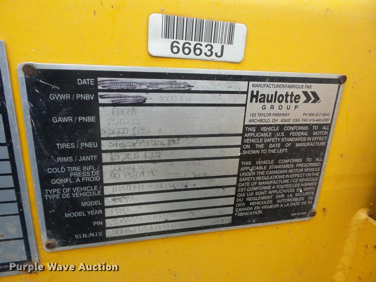 image for item AY9599 2011 Bil-Jax 4527A boom lift