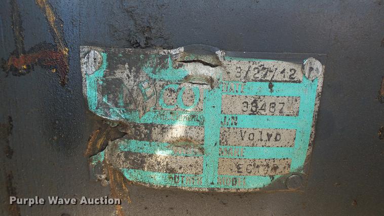image for item BW9181 2012 Volvo EC140C L excavator