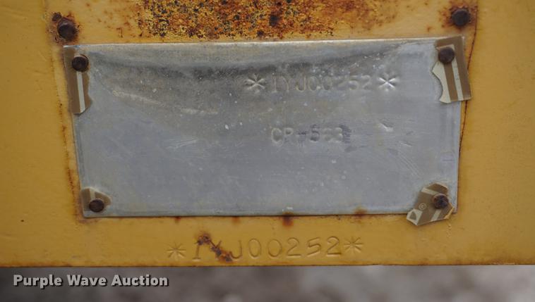 image for item DB0491 1992 Caterpillar CP-563 single drum vibratory roller