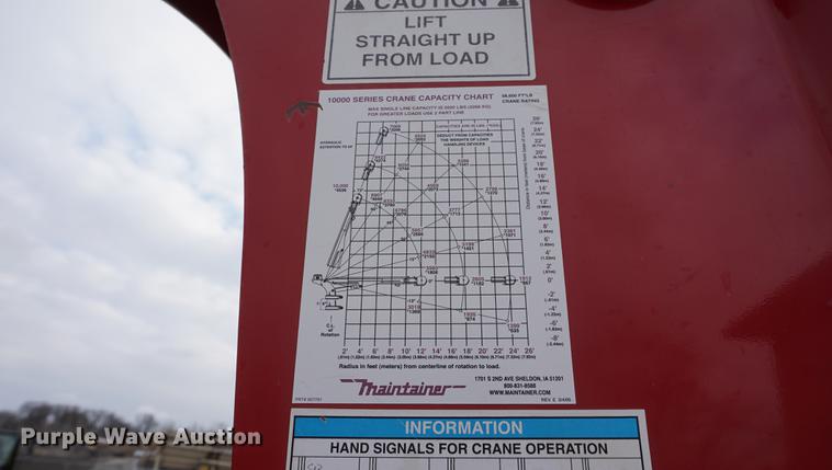 image for item DB0492 2006 Kenworth T300 service truck with crane