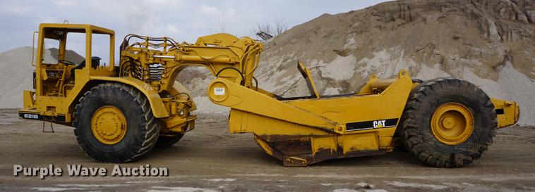 image for item DB0496 1985 Caterpillar 621B conventional scraper