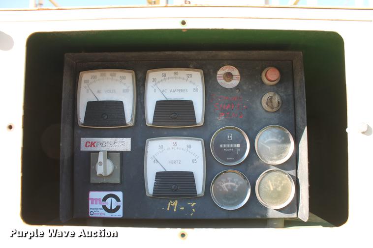 image for item DB5128 1999 Tulsa Rig Iron MSC-325 portable bentonite mud mixing system