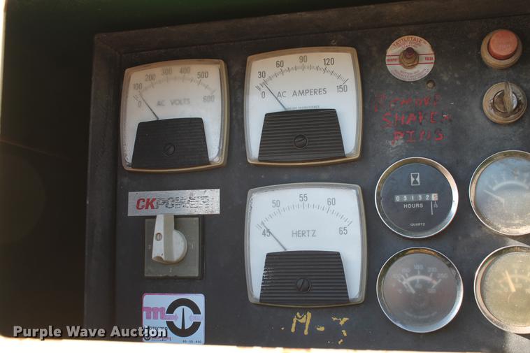 image for item DB5128 1999 Tulsa Rig Iron MSC-325 portable bentonite mud mixing system