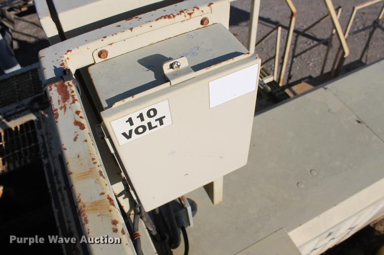 image for item DB5128 1999 Tulsa Rig Iron MSC-325 portable bentonite mud mixing system