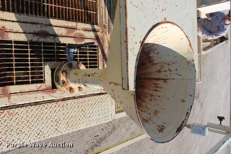 image for item DB5128 1999 Tulsa Rig Iron MSC-325 portable bentonite mud mixing system