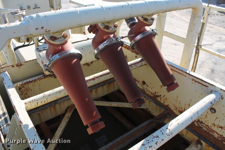 image for item DB5128 1999 Tulsa Rig Iron MSC-325 portable bentonite mud mixing system