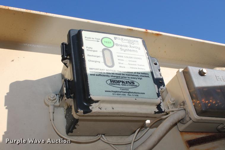 image for item DB5128 1999 Tulsa Rig Iron MSC-325 portable bentonite mud mixing system