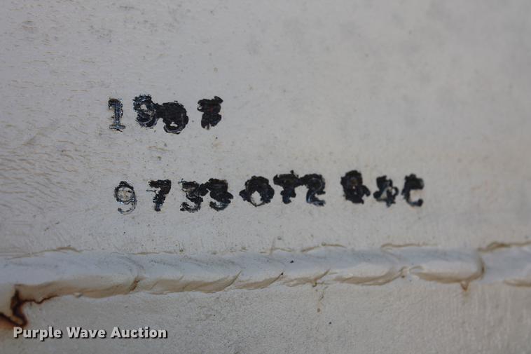 image for item DB5128 1999 Tulsa Rig Iron MSC-325 portable bentonite mud mixing system