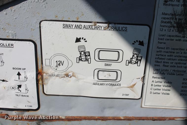 image for item DB5129 2007 Genie GTH-844 telehandler