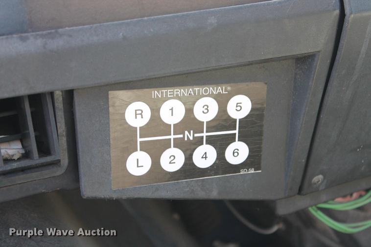 image for item DB5132 1996 International 4700 truck with Vermeer tree spade