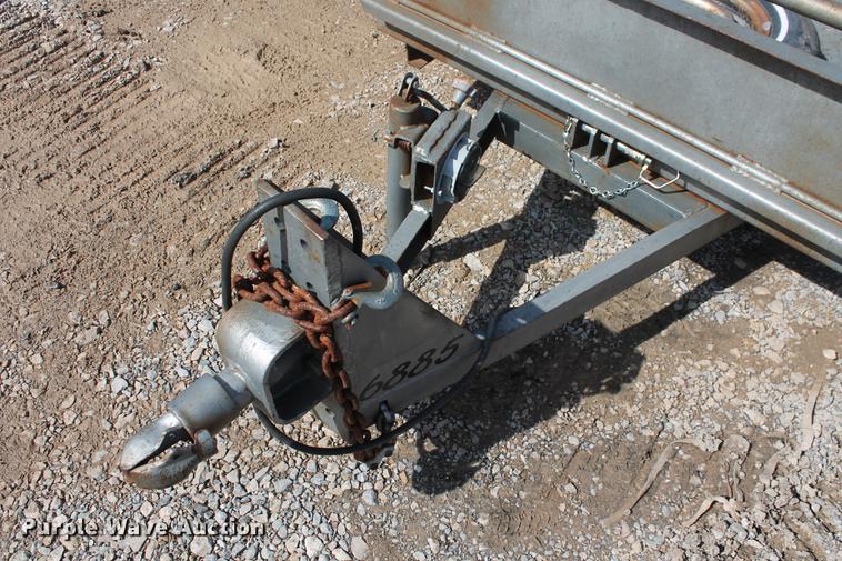 image for item DB5136 Shop built tilt deck utility trailer