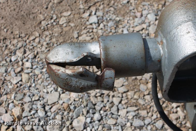 image for item DB5136 Shop built tilt deck utility trailer