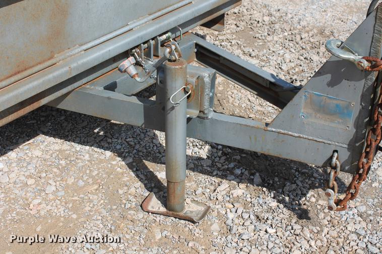 image for item DB5136 Shop built tilt deck utility trailer