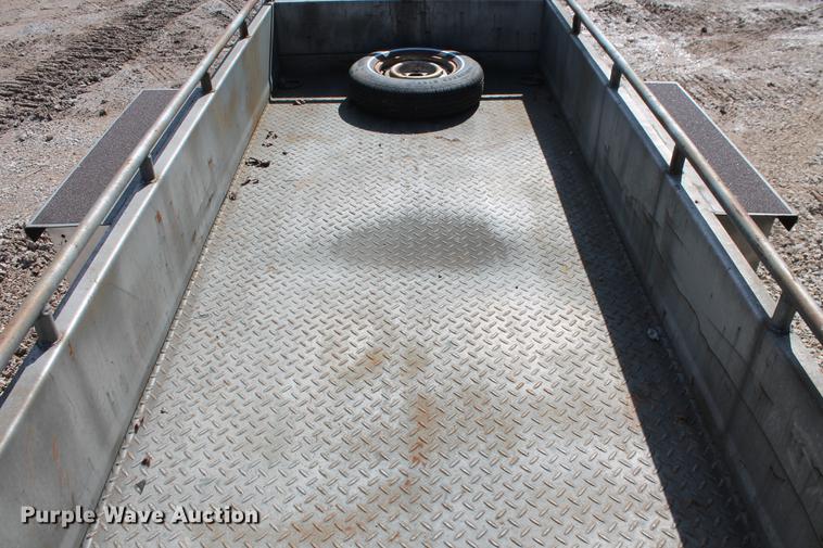 image for item DB5136 Shop built tilt deck utility trailer