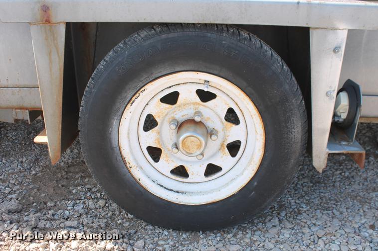 image for item DB5136 Shop built tilt deck utility trailer